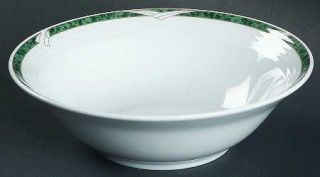 Noritake Arctic Green Coupe Cereal Bowl, Fine China Dinnerware   Green Marbled B