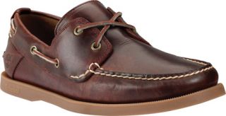 Mens Timberland Earthkeepers® Heritage Boat 2 Eye   Rootbeer Smooth Leather