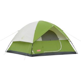 Coleman Sundome 6 person Tent (Green/whiteDimensions 26.5 inches long x 8.4 inches wide x 7.8 inches highWaterproof )
