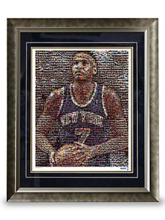 Steiner Sports Framed Carmelo Anthony Mosaic   No Color