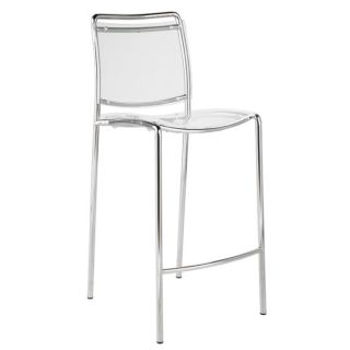 Stefie Clear Pro Counter Chairs (set Of 2)