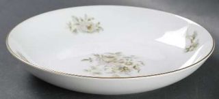Halsey Rhine Coupe Soup Bowl, Fine China Dinnerware   Pink/Blue/Green Flowers, G