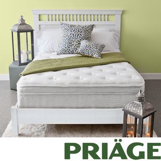 Priage Euro Box Top 13 inch King size Icoil Spring Mattress (KingSet includes One (1) mattressConstruction Four support and comfort layers; 1.5 inch support foam and fiber padding; an additional 3 inches of support foam and followed by a 0.5 inch layer 