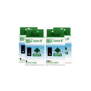 Dell M4640/ M4646 4 pack Ink Cartridge Combo (remanufactured)