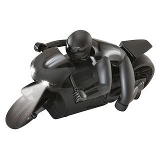 Lean Machine Remote Control Motorcycle, Black, Boys