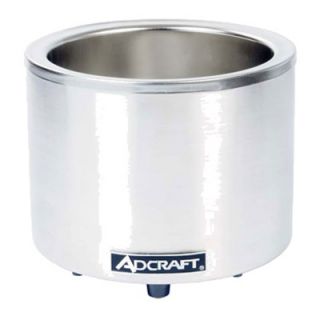 Adcraft Countertop Food Cooker Warmer w/ Base Only & 11 qt Capacity, Stainless