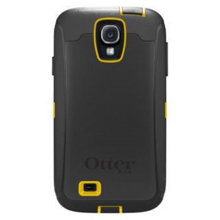Otterbox Defender Cell Phone Case for Samsung Galaxy S4   Black/Yellow (OB