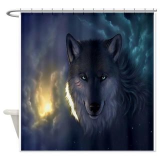  Spirit Wolf Shower Curtain  Use code FREECART at Checkout
