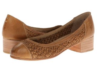 Frye Carson Woven Heel Womens Shoes (Tan)