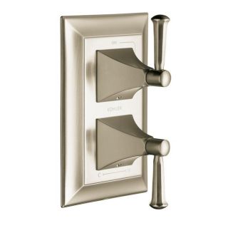 Kohler K t10422 4s bn Vibrant Brushed Nickel Memoirs Stacked Valve Trim With Stately Design And Lever Handles, Valve Not Include