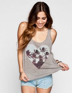 We Love The Sea Womens Tank Grey In Sizes X Small, Medium, Large, Sma
