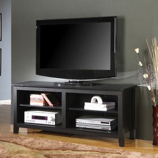 Black Wood 58 inch Tv Stand