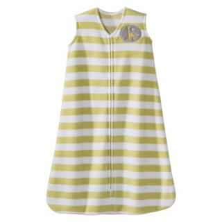 HALO SleepSack Wearable Blanket Microfleece   Lime Stripe Giraffe (Small)