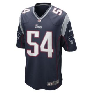 NFL New England Patriots (Tedy Bruschi) Mens Football Home Game Jersey   Colleg