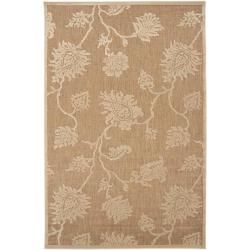 Woven Brookline Indoor/outdoor Floral Rug (76 Square)