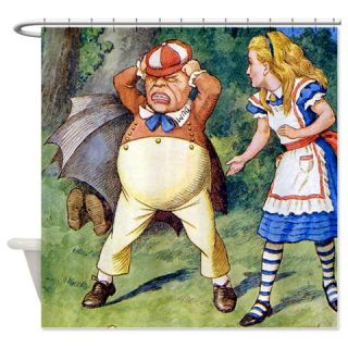  Alice and Tweedle Dum Shower Curtain  Use code FREECART at Checkout