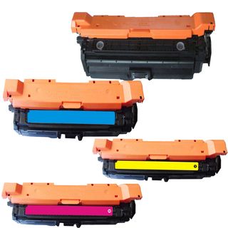 Hp Ce260a (hp 647a/ 648a) Compatible Black Cyan Yellow Magenta Toner Cartridges (pack Of 4)