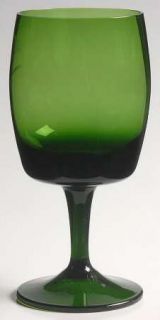 Gorham Accent Ii Green Water Goblet   Bright,Grass Green