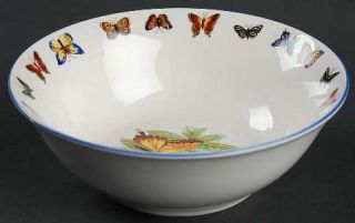 Tabletops Unlimited Butterflies Coupe Cereal Bowl, Fine China Dinnerware   Butte