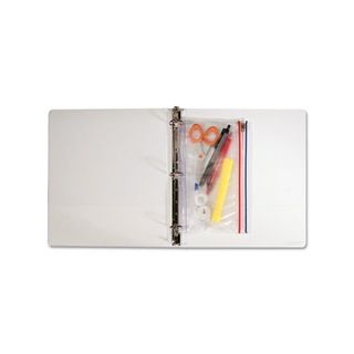 Zip all Ring Binder Clear Pocket (6 X 9.5 Inche)