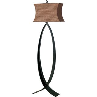 Trower 60 inch Oxidized Bronze Finish Floor Lamp
