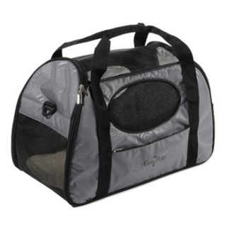 Carry Me Fashion Pet Carrier in Gray, Medium