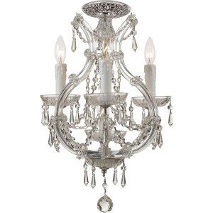 Crystorama Lighting CRY 4473 CH CL MWP CEILING Maria Theresa Maria Theresa 4 Lig
