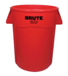 Rubbermaid 44 gal BRUTE Utility Container   Red