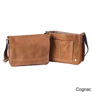 Bugatti Rio Grande Columbian Leather Flap Over Messenger Bag