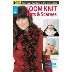 Leisure Arts  Loom Knit Hats and Scarves