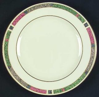 Pfaltzgraff Cabouchon Salad Plate, Fine China Dinnerware   Bone, Ivory Bckgd   M