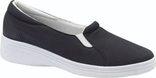 Womens Grasshoppers Jensen Twill   Black Twill Casual Shoes