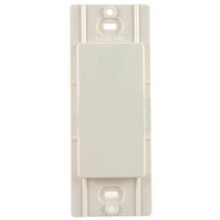 Lutron SCBIBI Electrical Wall Plate, Decora Blank Insert Plate Biscuit