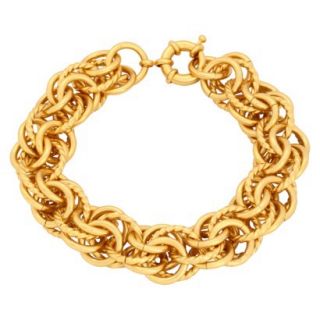 Bronze Rolo Bracelet   Gold