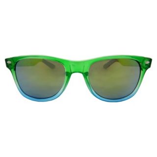 Womens Electric Eel Surf Sunglasses   Green/Blue