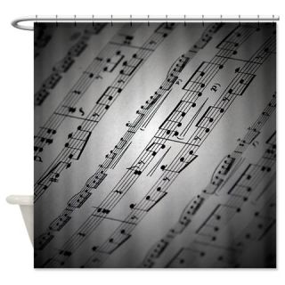  Sheet Music Shower Curtain  Use code FREECART at Checkout