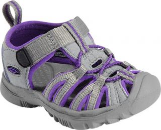 Girls Keen Whisper   Neutral Gray/Ultra Violet Casual Shoes