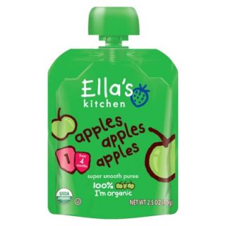 Ellas Kitchen Organic Baby Food Pouch   Apples, Apples, Apples 2.5 oz (7 Pack)