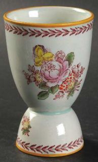 Adams China Chelsea Sprays Red (Laurel Leaf) Double Egg Cup, Fine China Dinnerwa