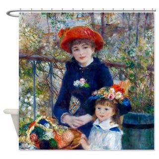  Pierre Auguste Renoir Two Sisters Shower Curtain  Use code FREECART at Checkout