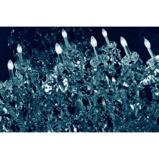 Fluorescent Palace Glitter Freeze Canvas Art FP154 Size 16 H x 24 W x 2 D