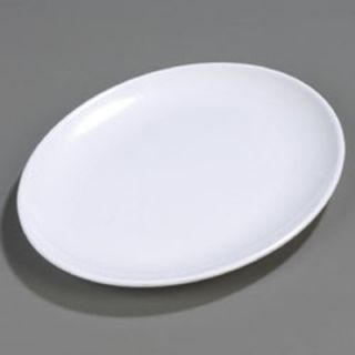 Carlisle Oval Epicure Display Platter   16x12 Melamine, White