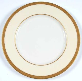 Lenox China Carolina Cream (Gold Encrusted) Dinner Plate, Fine China Dinnerware