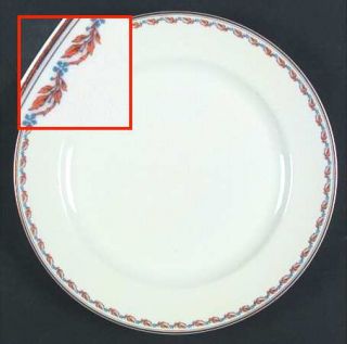Haviland Schleiger 762 Dinner Plate, Fine China Dinnerware   H&Co, Blue Flowers,