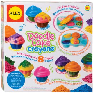 Doodle Cake Crayons Kit