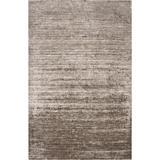 Hand woven Solid Grey Casual Orwell Rug (8 X 11)