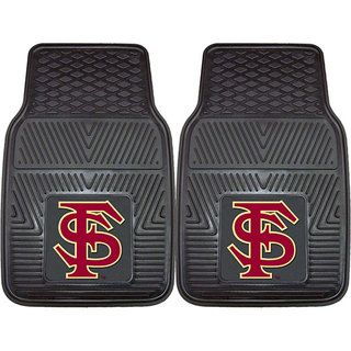 Fanmats Florida State 2 piece Vinyl Car Mats (100 percent vinylDimensions 27 inches high x 18 inches wideType of car Universal)
