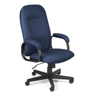 OFM Mid Back Executive Conference Chair 670 Finish Navy