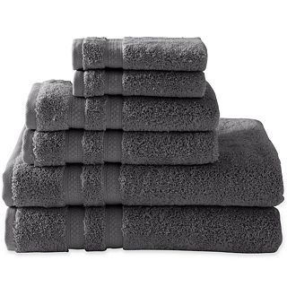 Royal Velvet Pure Perfection 6 pc. Bath Towel Set, Grey