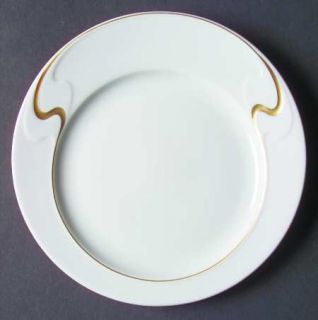 Rosenthal   Continental Gold Ribbon Bread & Butter Plate, Fine China Dinnerware
